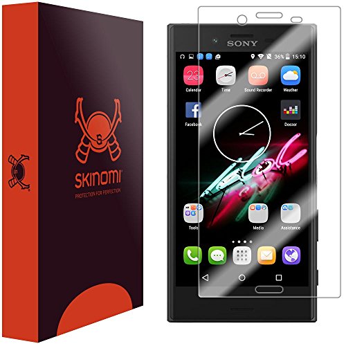 Skinomi TechSkin - Schutzfolie für Sony Xperia X Compact - deckt den Bildschirm von Skinomi