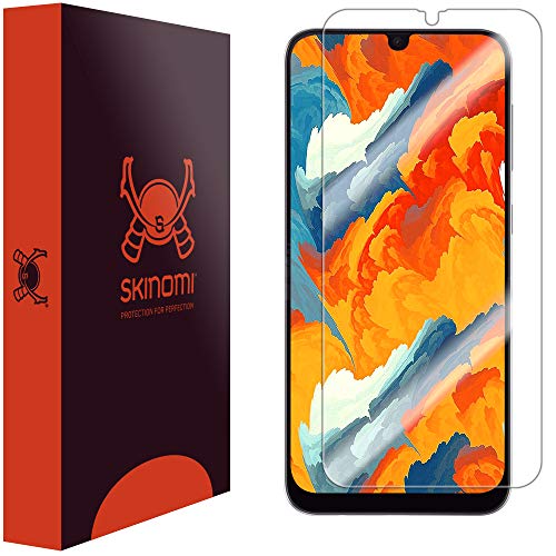 Skinomi TechSkin - Schutzfolie kompatibel mit Samsung Galaxy A50 - deckt den kompletten Bildschirm (Edge to Edge Coverage) von Skinomi