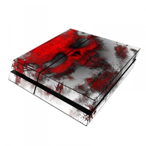 Skins4u Aufkleber Design Schutzfolie Skin kompatibel mit Sony Playstation 4 PS4 War Light [Video Game] von Skins4u