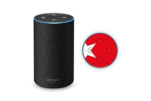 Skins4u Aufkleber Design Schutzfolie Sticker kompatibel mit Amazon Echo 2.Generation Türkei Rot von Skins4u