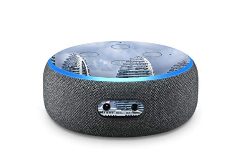 Skins4u Aufkleber Design Schutzfolie Sticker kompatibel mit Amazon Echo Dot 3.Generation Kreuzfahrtschiff von Skins4u