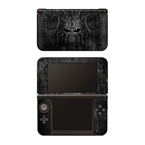 Skins4u Aufkleber Design Schutzfolie Vinyl Skin kompatibel mit Nintendo 3DS XL Skins Cover Black Demon von Skins4u