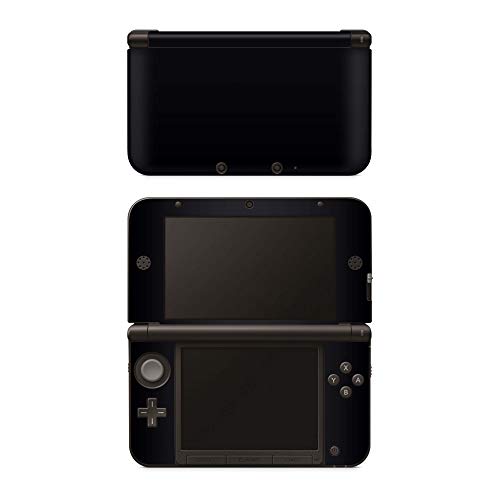 Skins4u Aufkleber Design Schutzfolie Vinyl Skin kompatibel mit Nintendo 3DS XL Solid State Black von Skins4u