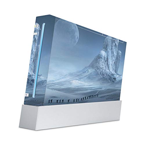 Skins4u Aufkleber Design Schutzfolie Vinyl Skin kompatibel mit Nintendo Wii Konsole Frozen Giant von Skins4u