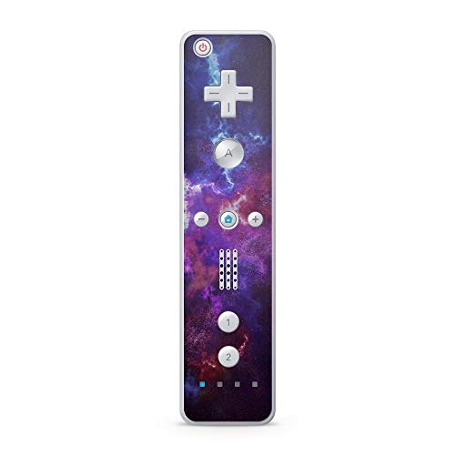 Skins4u Aufkleber Design Schutzfolie Vinyl Skin kompatibel mit Nintendo Wii Remote Controller Nebular von Skins4u