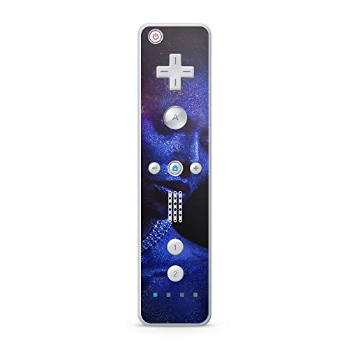 Skins4u Aufkleber Design Schutzfolie Vinyl Skin kompatibel mit Nintendo Wii Remote Controller Space Woman von Skins4u