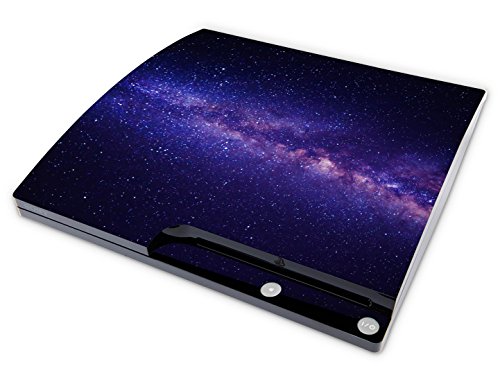 Skins4u Aufkleber Design Schutzfolie Vinyl Skin kompatibel mit Sony PS3 Playstation 3 Slim Konsole Milky Way Skins4u Aufkleber Design Schutzfolie Vinyl Skin kompatibel mit Sony PS3 Playstation 3 Slim Konsole Milky Way von Skins4u