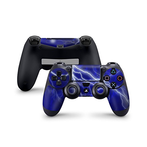 Skins4u Controller Aufkleber Design Schutzfolie Skin kompatibel mit Sony Playstation 4 PS4 Apocalypse Blue von Skins4u