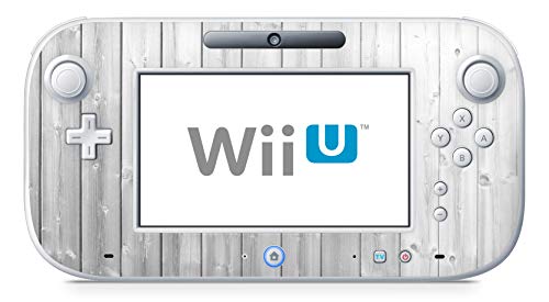 Skins4u Design modding Aufkleber Vinyl Skin Klebe Folie Skins Schutzfolie für Nintendo Wii U Controller White Wood von Skins4u
