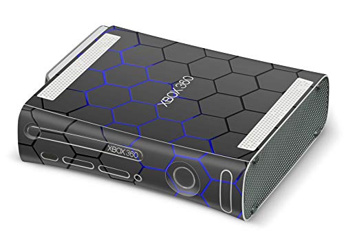 Skins4u Design modding Aufkleber Vinyl Skin Klebe Folie Skins Schutzfolie für Xbox 360 Exo Blue von Skins4u