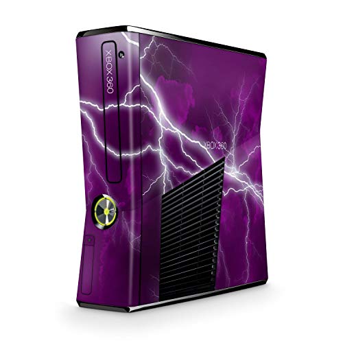 Skins4u Design modding Aufkleber Vinyl Skin Klebe Folie Skins Schutzfolie kompatibel mit Xbox 360 Slim Apocalypse Purple von Skins4u