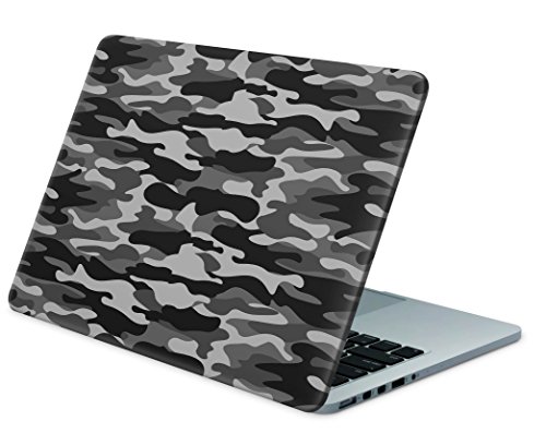 Skins4u Folie Sticker Skin Vinyl Aufkleber mit Camouflage Camo Muster für bis 13 Zoll 30.5x25.4cm Laptop Skin Decal Cover Urban-Camo von Skins4u