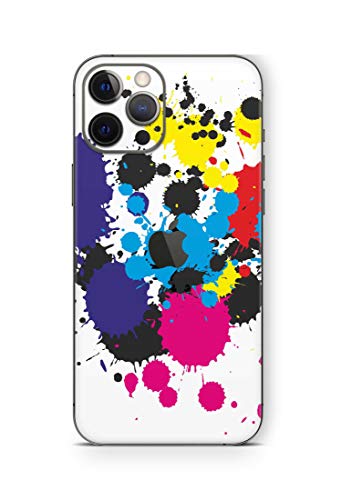 Skins4u Schutz Folie Skins Rückseite Cover kompatibel mit iPhone 12 Pro Graffiti von Skins4u