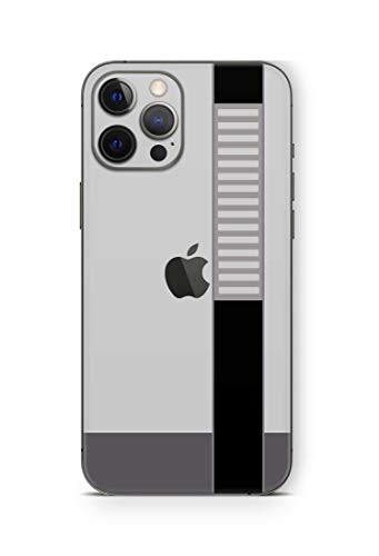 Skins4u Schutz Folie Skins Rückseite Cover kompatibel mit iPhone 12 Pro Max Retro SNES von Skins4u