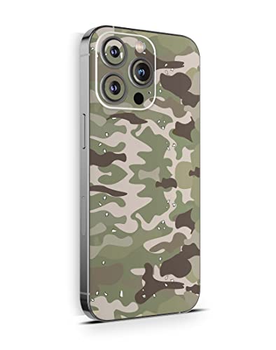 Skins4u Schutzfolie Skin Cover Skins Design Folie Kratzerschutz kompatibel mit iPhone 14 FC Camo von Skins4u