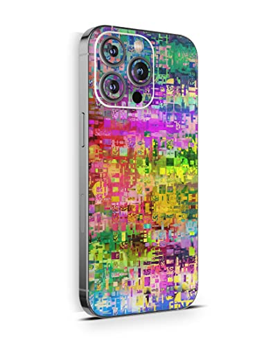 Skins4u Schutzfolie Skin Cover Skins Design Folie Kratzerschutz kompatibel mit iPhone 14 Pro MAX Abstract von Skins4u