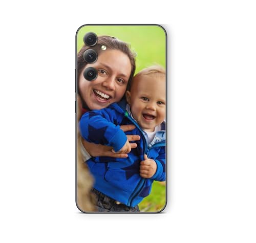 Skins4u Skin Aufkleber Schutz-Folie personalisiert selbst gestalten kompatibel mit Samsung Galaxy A56 A55 A54 | Dein Foto individuell als Handy Schutzfolie Skins4u Skin Aufkleber Schutz-Folie personalisiert selbst gestalten kompatibel mit Samsung Galaxy A56 A55 A54 | Dein Foto individuell als Handy Schutzfolie von Skins4u
