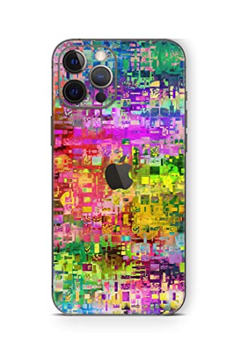 Skins4u Skin Aufkleber kompatibel mit iPhone 13 Mini Cover Schutzfolie Rückseite Kamera Mini Abstract von Skins4u