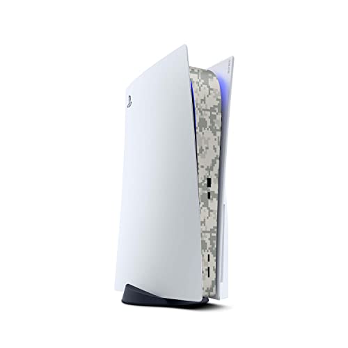 Skins4u Skin Folie kompatibel mit Playstation 5 Center Mittelteil Disk Version PS5 Skins Aufkleber Vinyl Sticker Schutz ACU camo von Skins4u