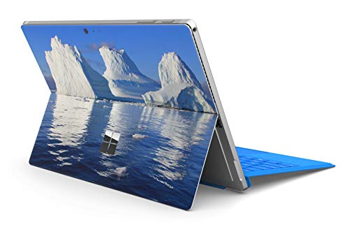 Skins4u Slim Premium Skin Klebeschutzfolie Tablet Schutzfolie Cover für Microsoft Surface Pro 4 5 6 Skins Aufkleber Eisberg von Skins4u