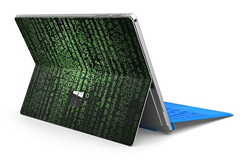 Skins4u Slim Premium Skin Klebeschutzfolie Tablet Schutzfolie Cover für Microsoft Surface Pro 4 5 6 Skins Aufkleber Krypto von Skins4u