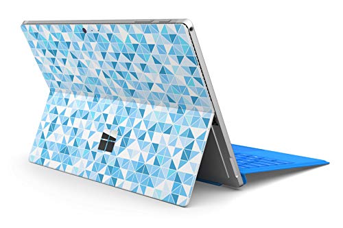 Skins4u Slim Premium Skin Klebeschutzfolie Tablet Schutzfolie Cover für Microsoft Surface Pro 4 5 6 Skins Aufkleber Polygon prw8 von Skins4u