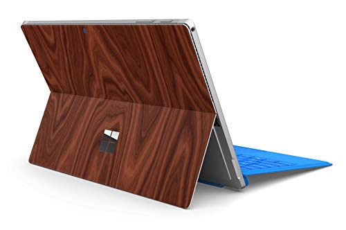 Skins4u Slim Premium Skin Klebeschutzfolie Tablet Schutzfolie Cover für Microsoft Surface Pro 4 5 6 Skins Aufkleber Rosewood von Skins4u
