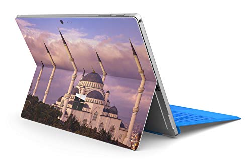 Skins4u Slim Premium Skin Klebeschutzfolie Tablet Schutzfolie Cover für Microsoft Surface Pro 7 Skins Aufkleber Istanbul von Skins4u