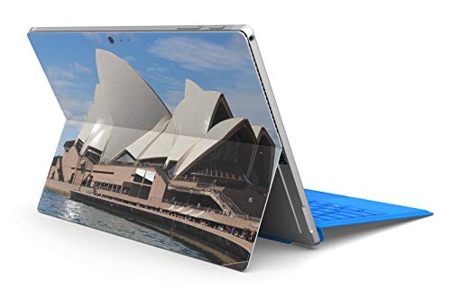 Skins4u Slim Premium Skin Klebeschutzfolie Tablet Schutzfolie Cover für Microsoft Surface Pro 7 Skins Aufkleber Sydney von Skins4u