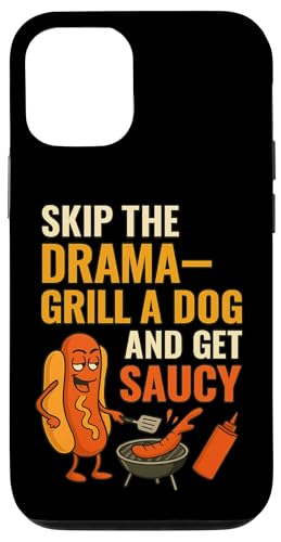 Lustiges Hotdog Grill-Zitat Bekleidung für BBQ Dad Onkel Cousins Hülle für iPhone 12/12 Pro Lustiges Hotdog Grill-Zitat Bekleidung für BBQ Dad Onkel Cousins Hülle für iPhone 12/12 Pro von Skip the Drama Grill Dog Hotdog BBQ Humor apparel
