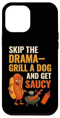 Lustiges Hotdog Grill-Zitat Bekleidung für BBQ Dad Onkel Cousins Hülle für iPhone 12 Pro Max Lustiges Hotdog Grill-Zitat Bekleidung für BBQ Dad Onkel Cousins Hülle für iPhone 12 Pro Max von Skip the Drama Grill Dog Hotdog BBQ Humor apparel
