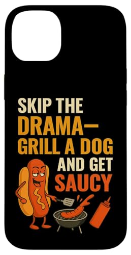 Lustiges Hotdog Grill-Zitat Bekleidung für BBQ Dad Onkel Cousins Hülle für iPhone 14 Plus Lustiges Hotdog Grill-Zitat Bekleidung für BBQ Dad Onkel Cousins Hülle für iPhone 14 Plus von Skip the Drama Grill Dog Hotdog BBQ Humor apparel