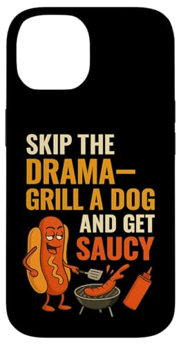 Lustiges Hotdog Grill-Zitat Bekleidung für BBQ Dad Onkel Cousins Hülle für iPhone 14 Lustiges Hotdog Grill-Zitat Bekleidung für BBQ Dad Onkel Cousins Hülle für iPhone 14 von Skip the Drama Grill Dog Hotdog BBQ Humor apparel