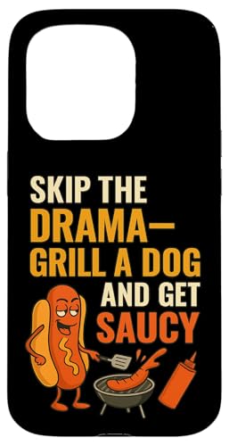 Lustiges Hotdog Grill-Zitat Bekleidung für BBQ Dad Onkel Cousins Hülle für iPhone 15 Pro Lustiges Hotdog Grill-Zitat Bekleidung für BBQ Dad Onkel Cousins Hülle für iPhone 15 Pro von Skip the Drama Grill Dog Hotdog BBQ Humor apparel