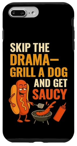 Lustiges Hotdog Grill-Zitat Bekleidung für BBQ Dad Onkel Cousins Hülle für iPhone 7 Plus/8 Plus Lustiges Hotdog Grill-Zitat Bekleidung für BBQ Dad Onkel Cousins Hülle für iPhone 7 Plus/8 Plus von Skip the Drama Grill Dog Hotdog BBQ Humor apparel