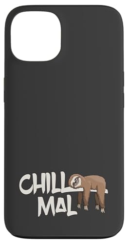 Hülle für iPhone 13 Chill Mal Faultier Cooles Lässiges Faulenzer Faulpelz von SkizzenMonsters Lässige Faultiere