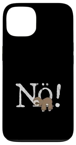 Hülle für iPhone 13 Nö Kawaii Faultier Kein Bock Einfach Nein Nope Fun von SkizzenMonsters Lässige Faultiere