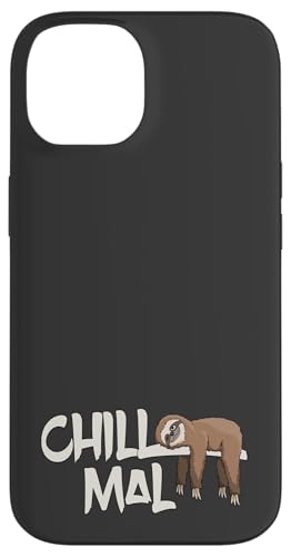 Hülle für iPhone 14 Chill Mal Faultier Cooles Lässiges Faulenzer Faulpelz von SkizzenMonsters Lässige Faultiere