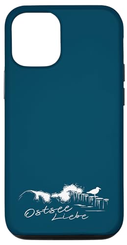 Hülle für iPhone 13 OstseeLiebe OstseeWellen Brechende Welle mit Möwe von Skizzenmonster Maritime Meer Kunst