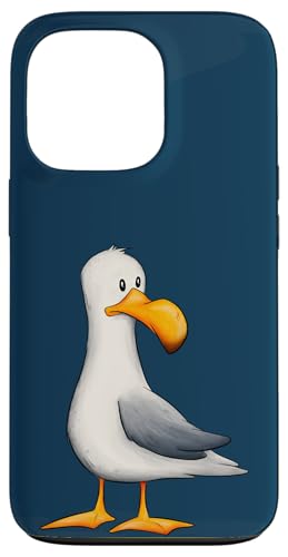 Hülle für iPhone 13 Pro Lustige Möwe Nordsee Ostsee Meeres-Vogel von Skizzenmonster Maritime Meer Kunst