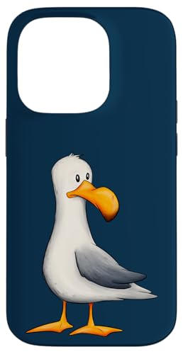 Hülle für iPhone 14 Pro Lustige Möwe Nordsee Ostsee Meeres-Vogel Hülle für iPhone 14 Pro Lustige Möwe Nordsee Ostsee Meeres-Vogel von Skizzenmonster Maritime Meer Kunst