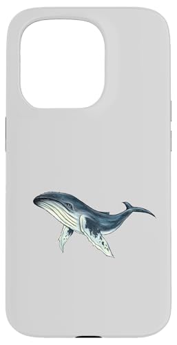 Hülle für iPhone 15 Pro Buckelwal Tiefsee Meeresbewohner Ozean-Riese Wal von Skizzenmonster Maritime Meer Kunst