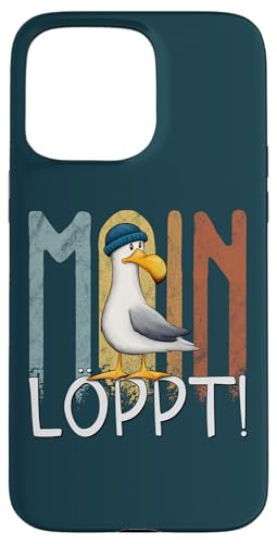 Hülle für iPhone 15 Pro Max Moin Löppt Lässige Nordsee Ostsee Möwe mit Mütze Hülle für iPhone 15 Pro Max Moin Löppt Lässige Nordsee Ostsee Möwe mit Mütze von Skizzenmonster Maritime Meer Kunst