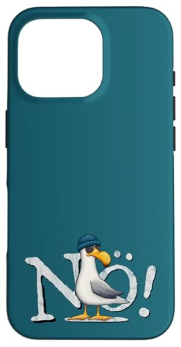 Hülle für iPhone 16 Pro Nö Kein Bock Nichtstun Nordsee Ostsee schlechte Laune Möwe Hülle für iPhone 16 Pro Nö Kein Bock Nichtstun Nordsee Ostsee schlechte Laune Möwe von Skizzenmonster Maritime Meer Kunst