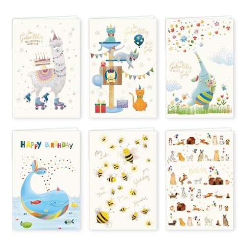 PremiumLine Geburtstagskarten, 12 Stück mit Umschlag | nachhaltiges Papier, Blanko | Naturkarton Klappkarte mit Briefumschlag | Glückwunschkarten zum Geburtstag | 11,5 x 17 cm PremiumLine Geburtstagskarten, 12 Stück mit Umschlag | nachhaltiges Papier, Blanko | Naturkarton Klappkarte mit Briefumschlag | Glückwunschkarten zum Geburtstag | 11,5 x 17 cm von Skorpion