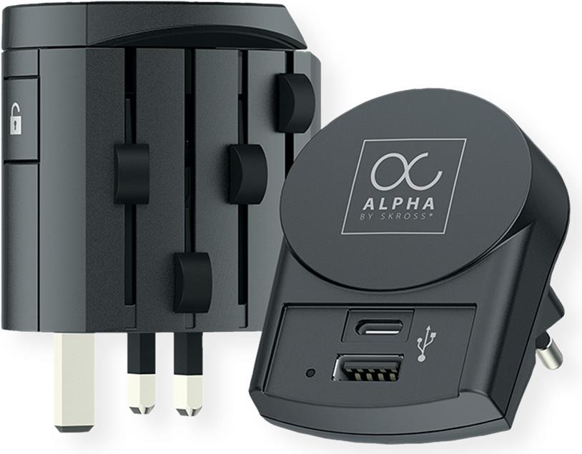SKROSS 1104103 - Alpha 1x USB-A USB-C (1.104103) von Skross