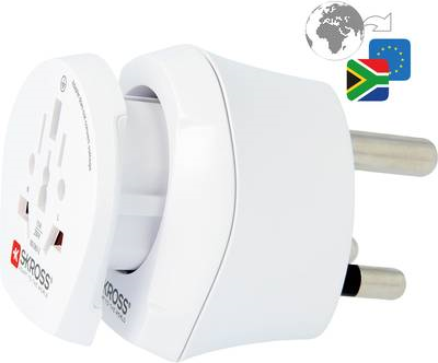 SKROSS Combo World to South Africa - Adapter für Power Connector - Wechselstrom 100-250 V - 16 A - weiß - Südafrika von Skross
