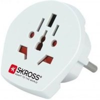 SKROSS Country Adapter World to Europe (16A) Reiseadapter 1500211-E von Skross