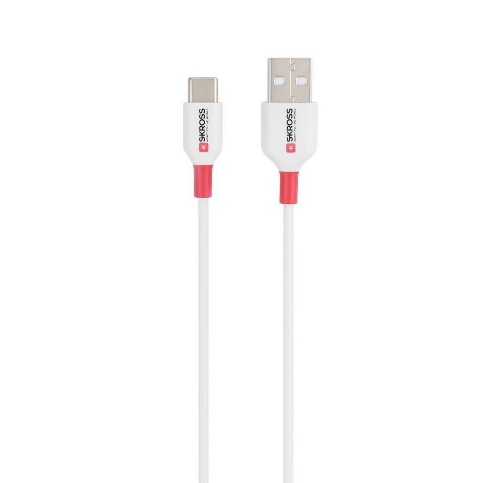SKROSS USB Lade- und Synchronisationskabel USB-C® Cable USB-Kabel, Rund von Skross