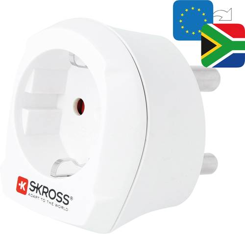 Skross 1.500201-E Reiseadapter CA EU to SA von Skross